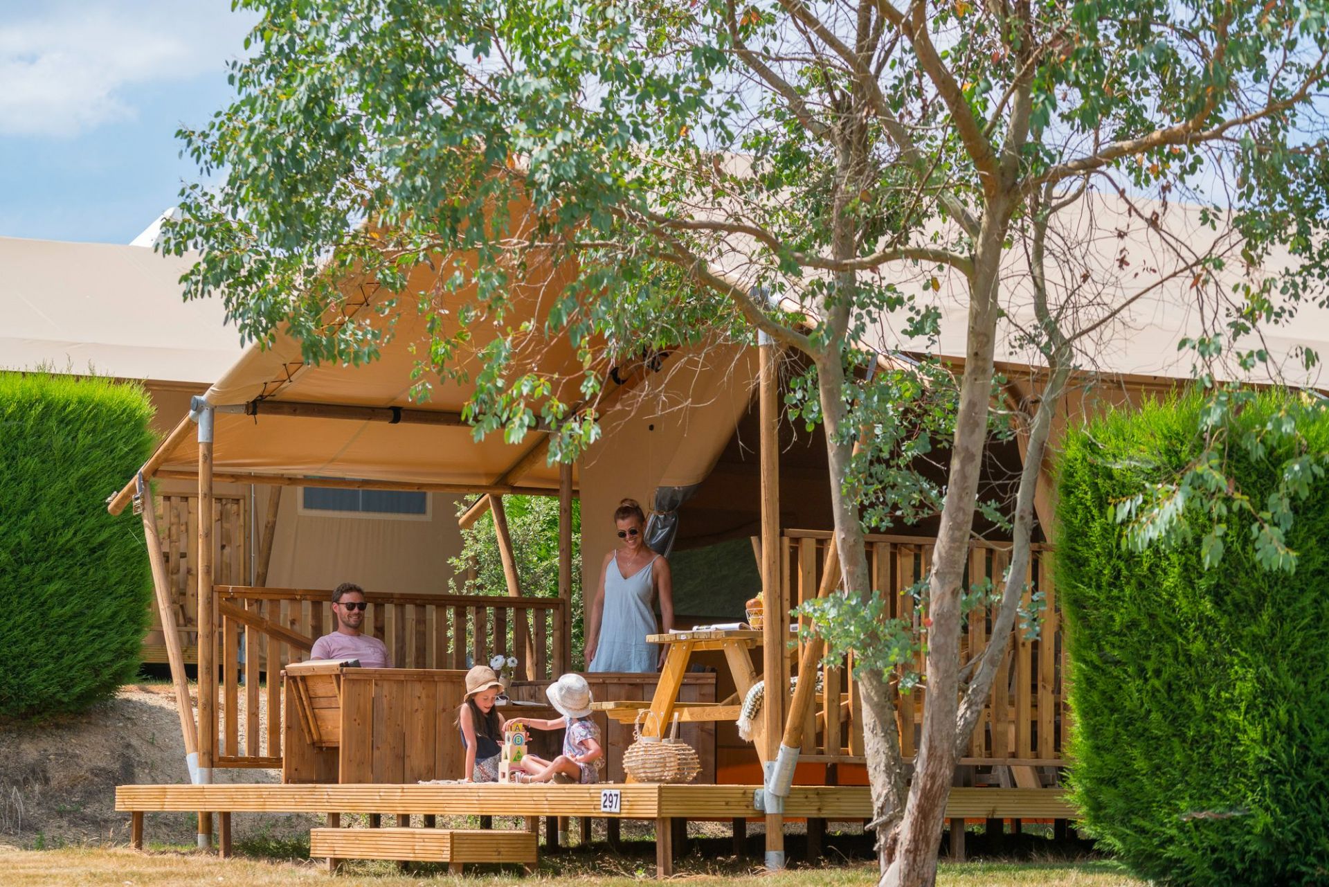 Safari-tent