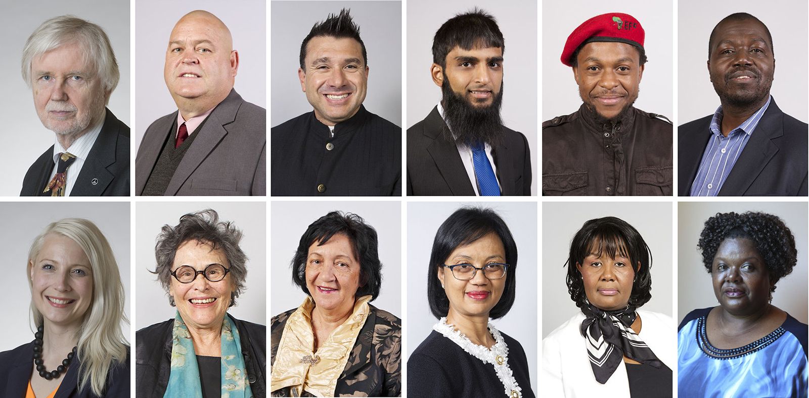 All faces in research study