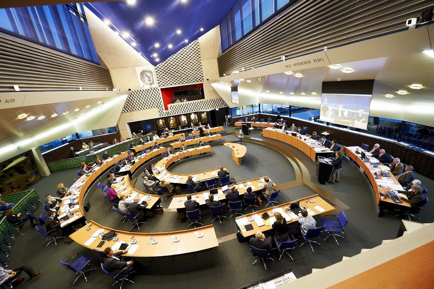 Vergaderzaal Provinciale Staten van Noord-Brabant