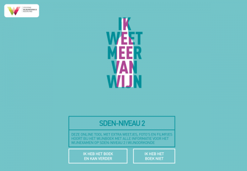 Ik weet meer van wijn - SDEN-Niveau 2 - Ik weet meer van wijn - SDEN 2